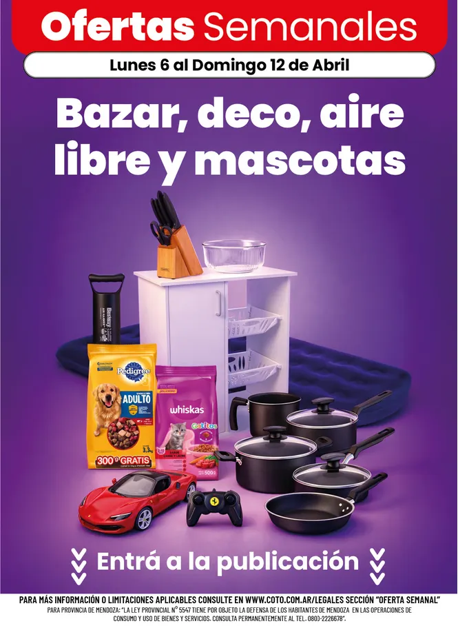 Ofertas de Coto Ofertas 6 de abril al 12 de abril 2026 - Página 1 del catálogo