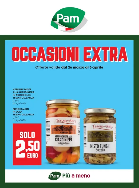  Volantini Pam da 26 marzo a 1 aprile di 2026 - Pagina del volantino 1