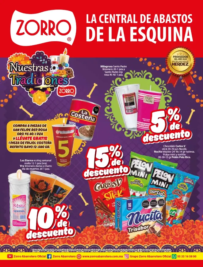 Catálogo de Zorro catálogos y ofertas 8 de octubre al 21 de octubre 2025 - Pagina