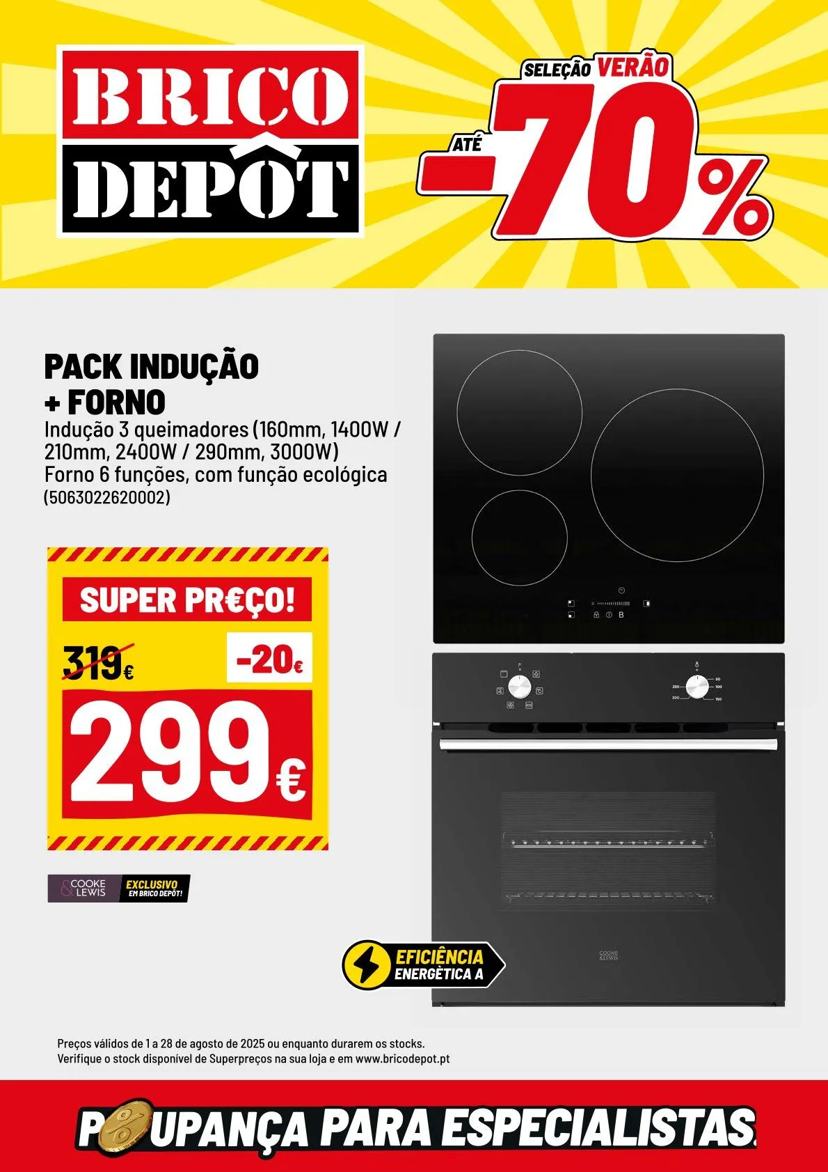 Folheto Folhetos Brico Depôt  de 1 de agosto até 31 de agosto 2025 - Pagina 