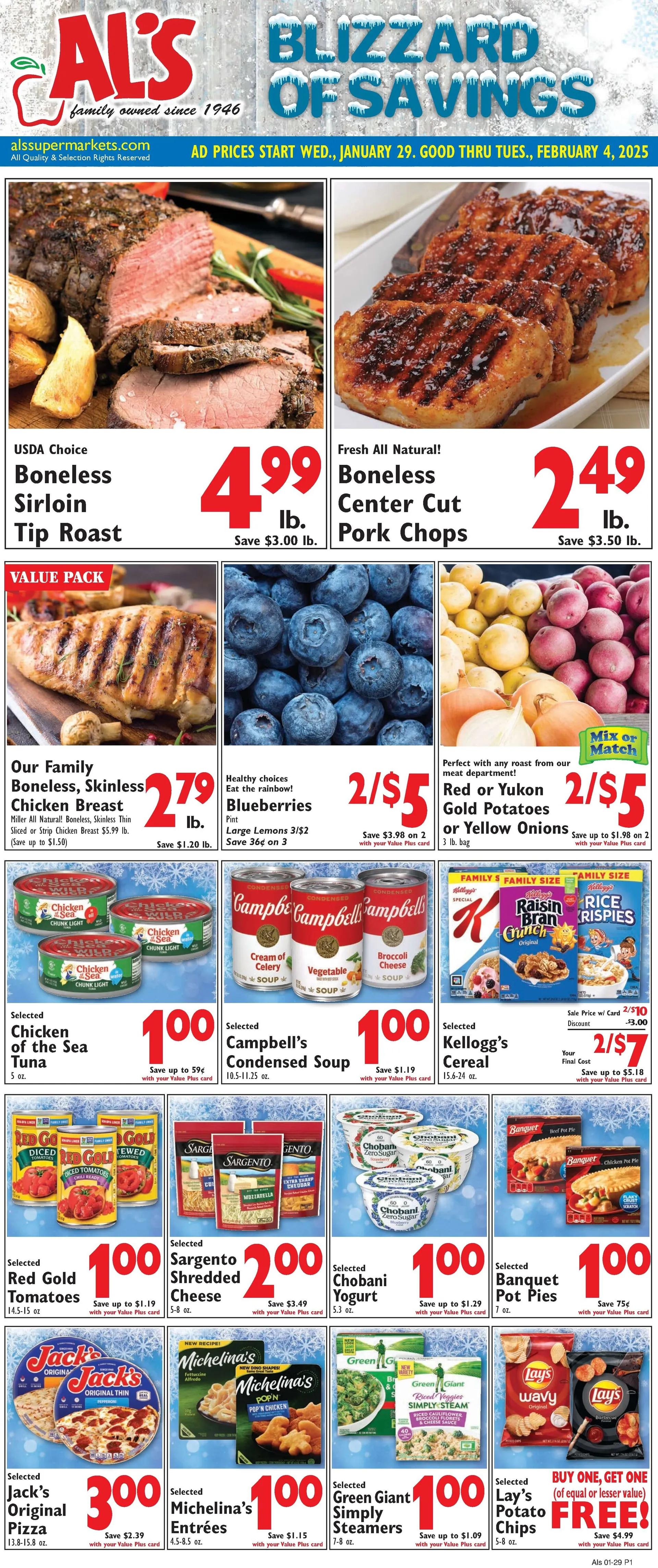 Weekly ad Al's Supermarket Deals from January 29 to February 4 2025 - Page 