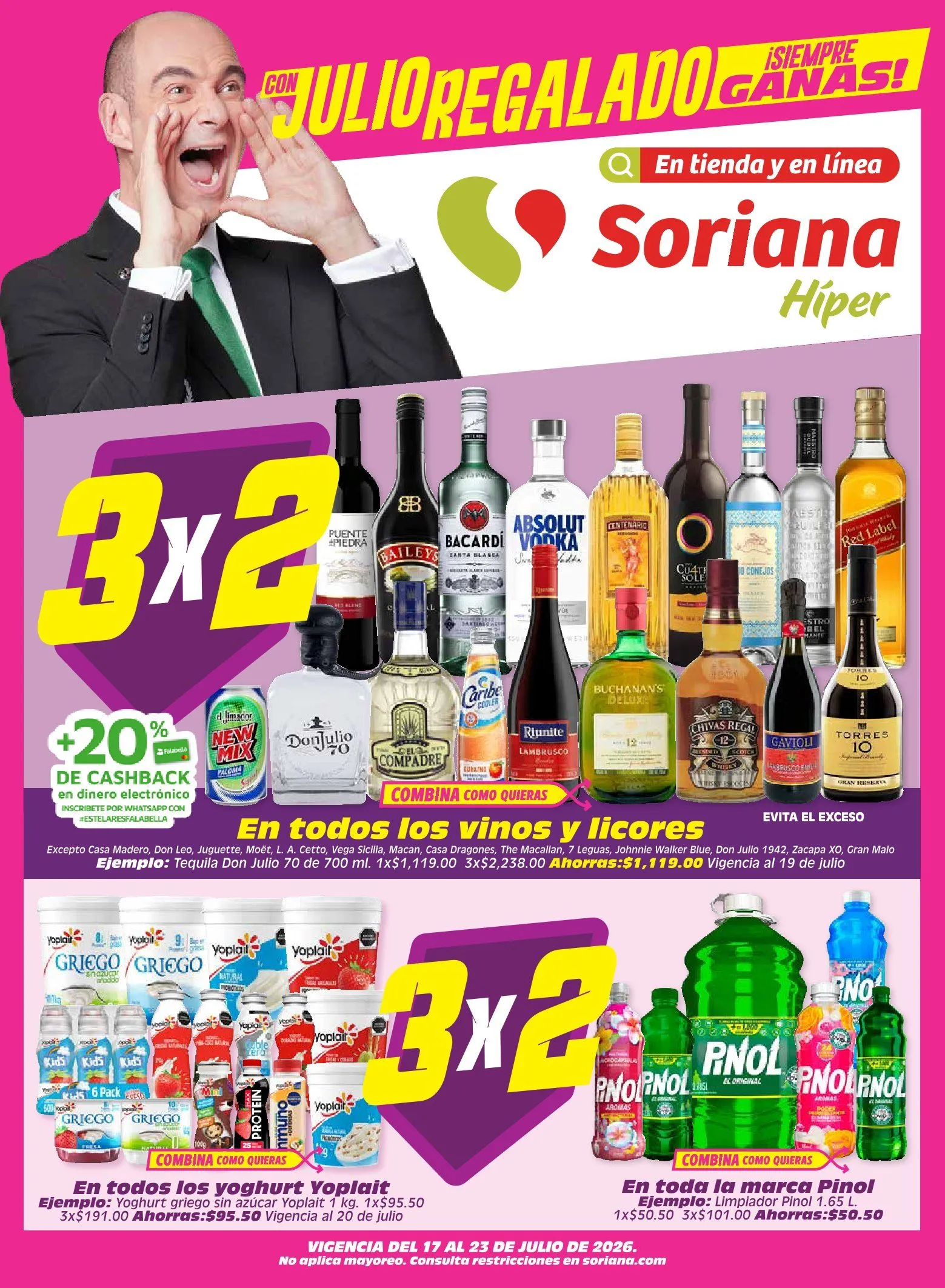 Catálogo de Soriana Ofertas 17 de julio al 23 de julio 2026 - Pagina