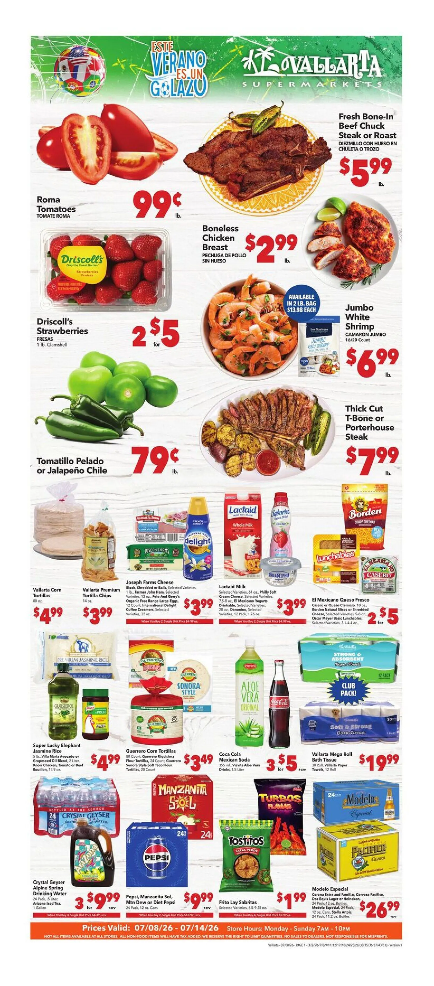Weekly ad Vallarta Sales from July 8 to July 14 2026 - Page 