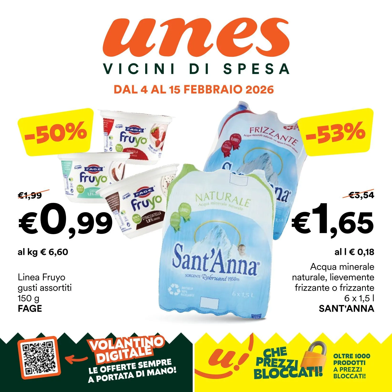 Volantini Unes da 4 febbraio a 15 febbraio di 2026 - Pagina del volantino 