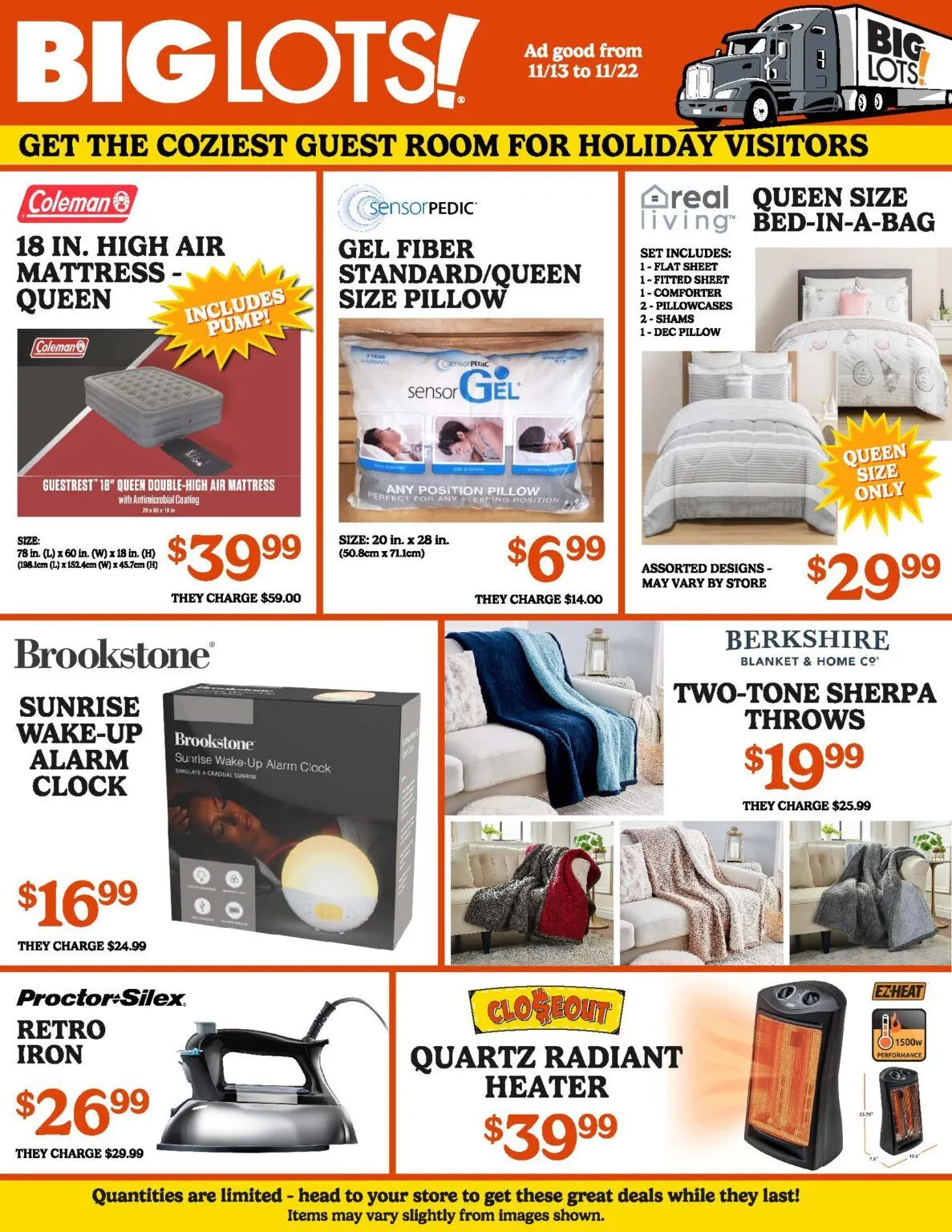 Weekly ad Big Lots Sales from November 13 to November 22 2025 - Page 1