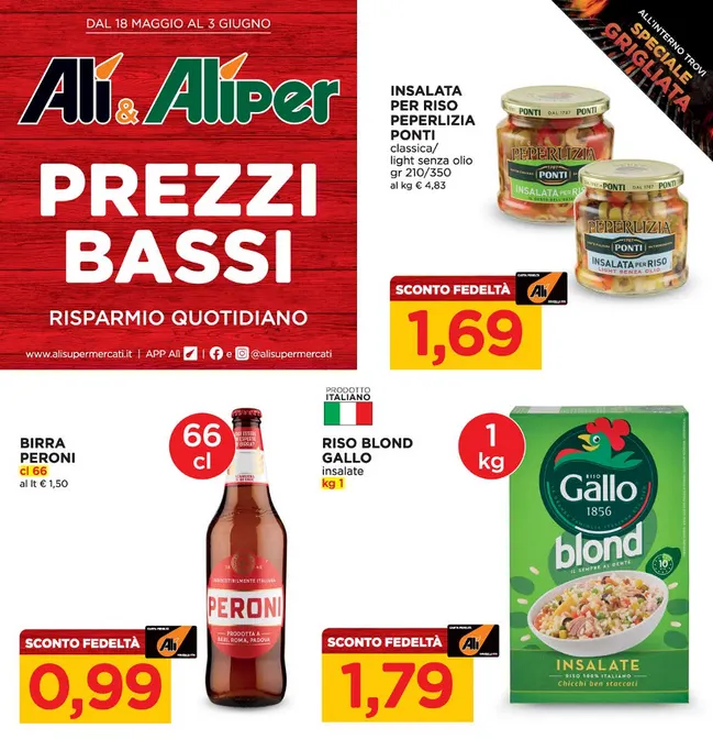 Volantini Alì Supermercati da 18 maggio a 3 giugno di 2026 - Pagina del volantino 