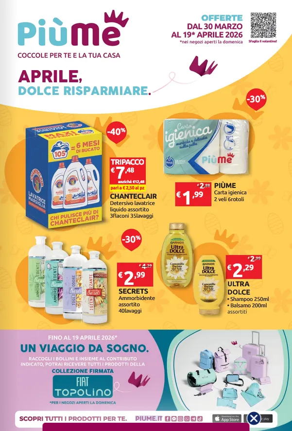 Più Me Volantino da 30 marzo a 19 aprile di 2026 - Pagina del volantino 