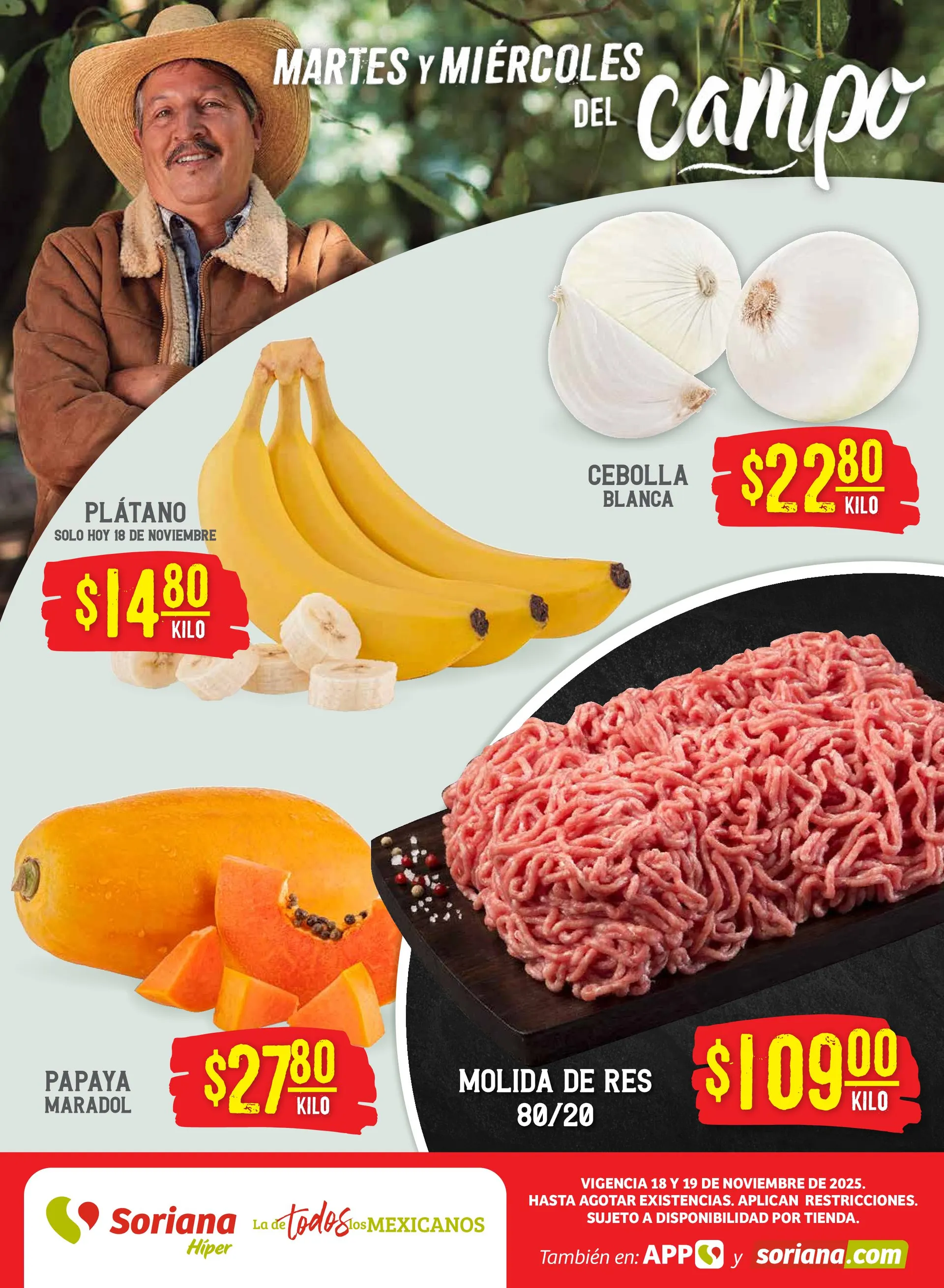 Catálogo de Soriana Ofertas 18 de noviembre al 29 de noviembre 2025 - Pagina 1