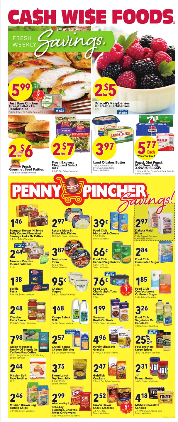 Weekly ad Cash Wise Sales from October 8 to October 14 2025 - Page 1