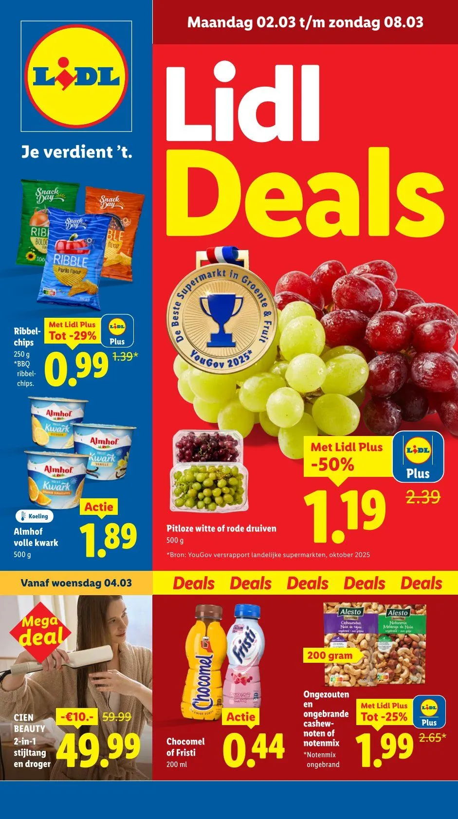 Lidl Folders van 2 maart tot 8 maart 2026 - Folder pagina 1