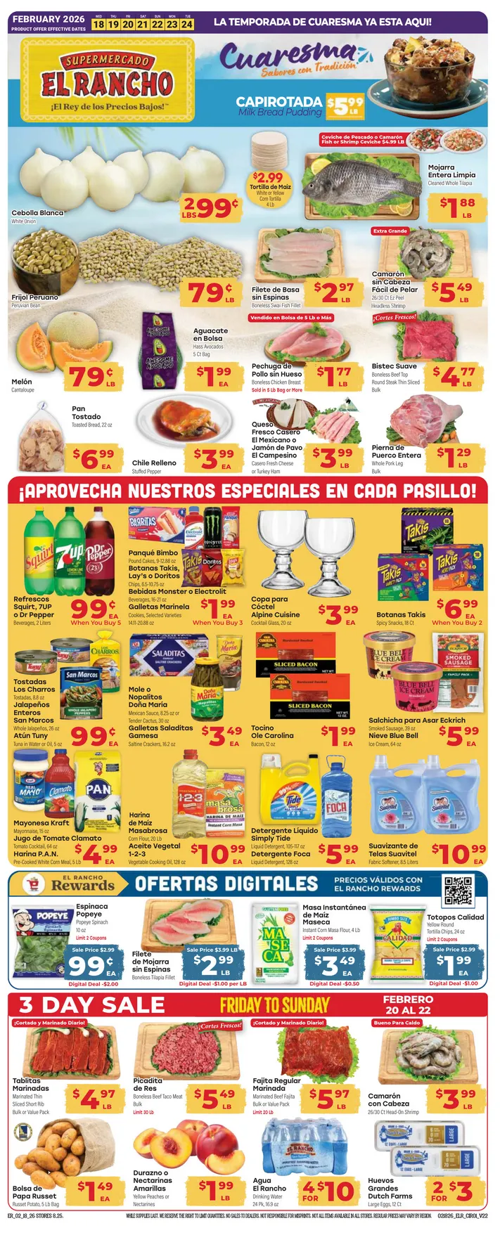 Weekly ad El Rancho Sales from February 18 to February 24 2026 - Page 