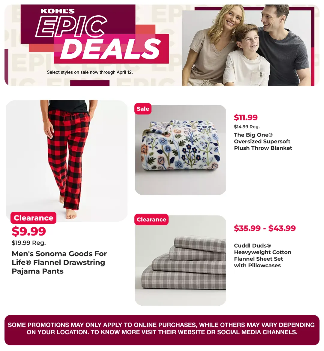 Weekly ad Kohl's Sales from April 7 to April 27 2026 - Page