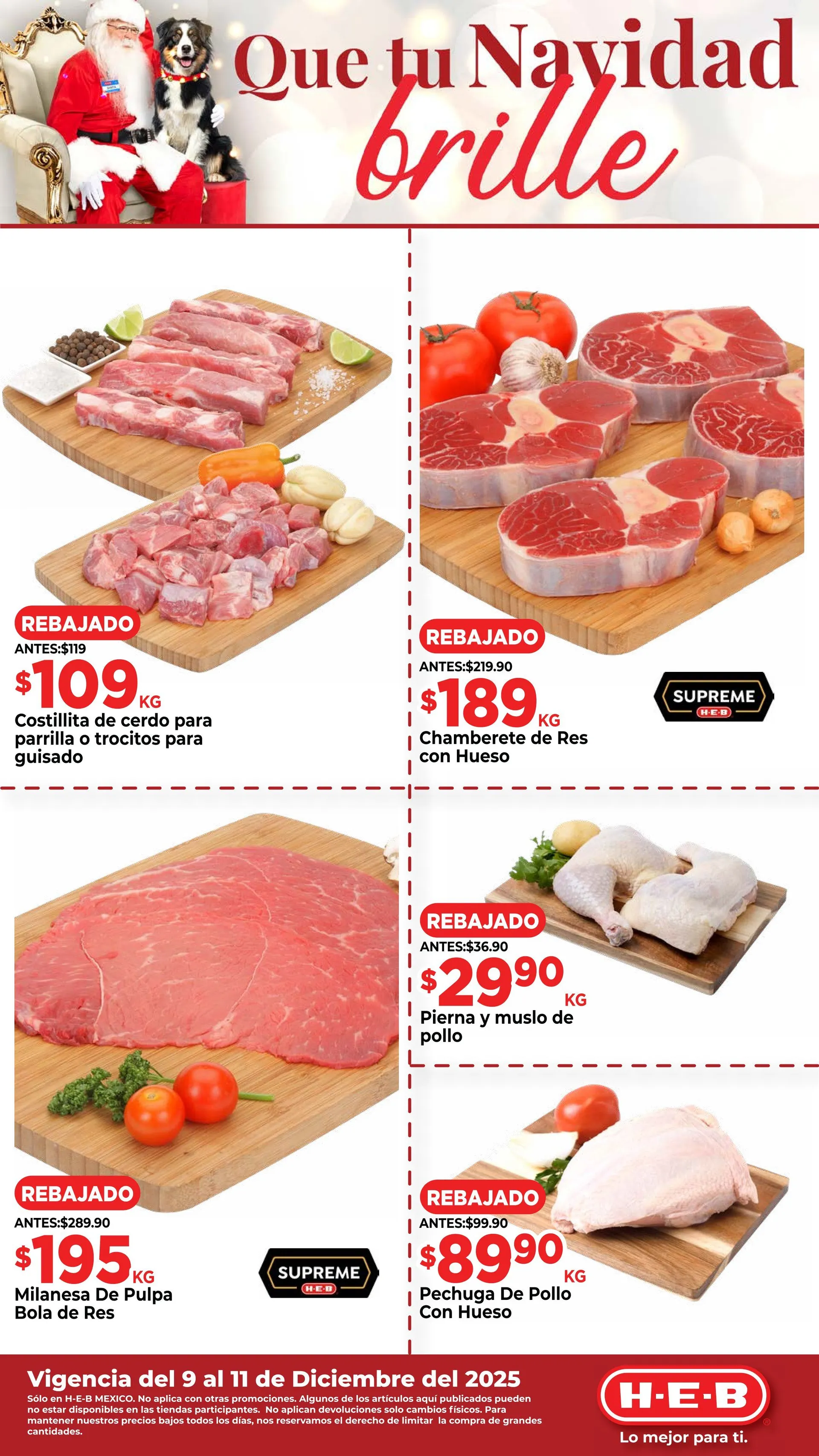 Catálogo de H-E-B Ofertas 9 de diciembre al 11 de diciembre 2025 - Pagina 1