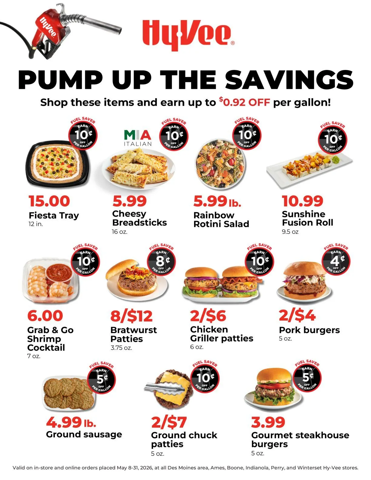 Weekly ad Hy-Vee Sales from May 8 to May 31 2026 - Page 1