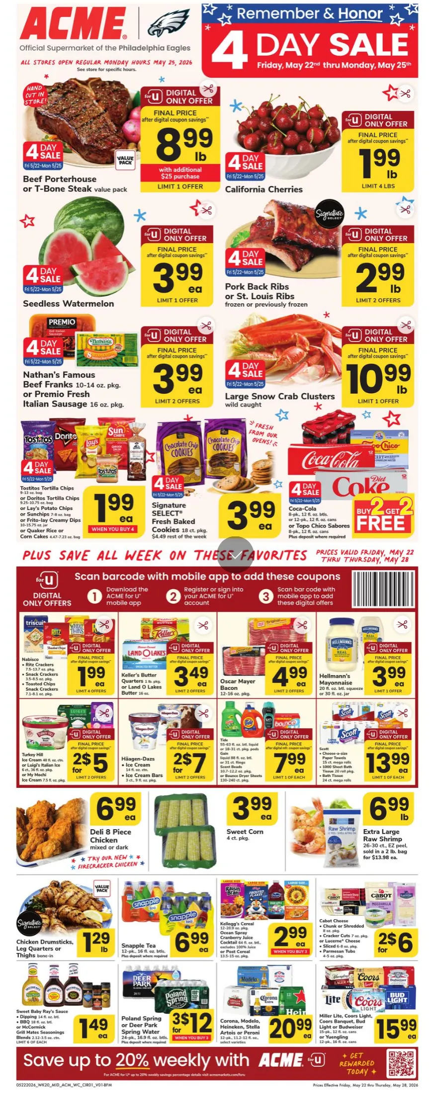 Weekly ad ACME Sales from May 22 to May 28 2026 - Page 1