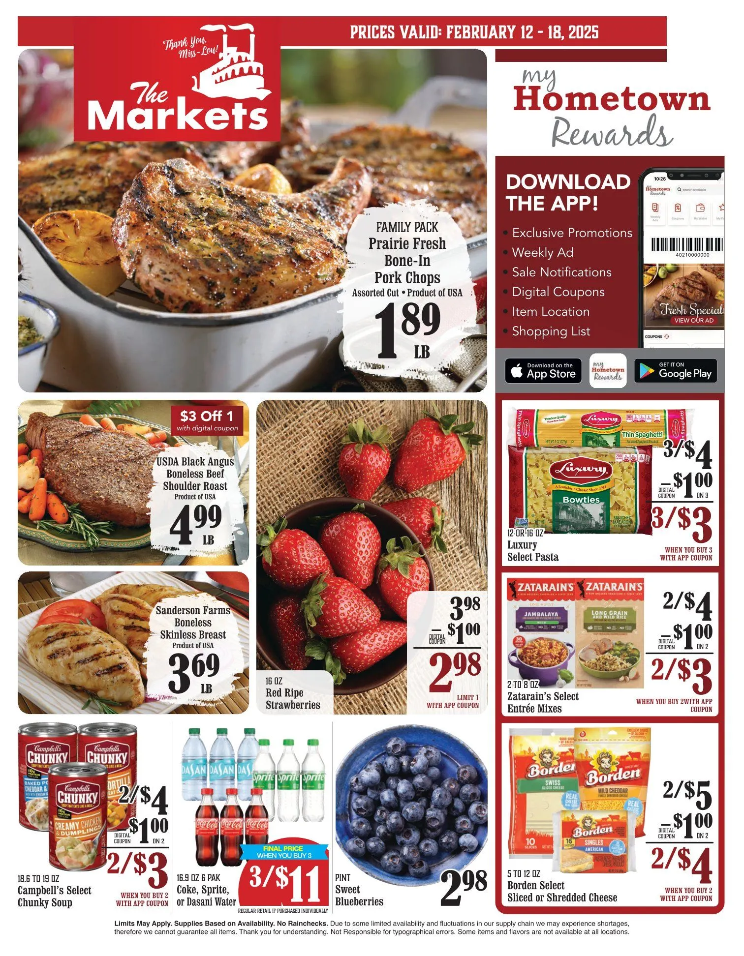 Weekly ad The Markets Sales from February 12 to February 18 2025 - Page