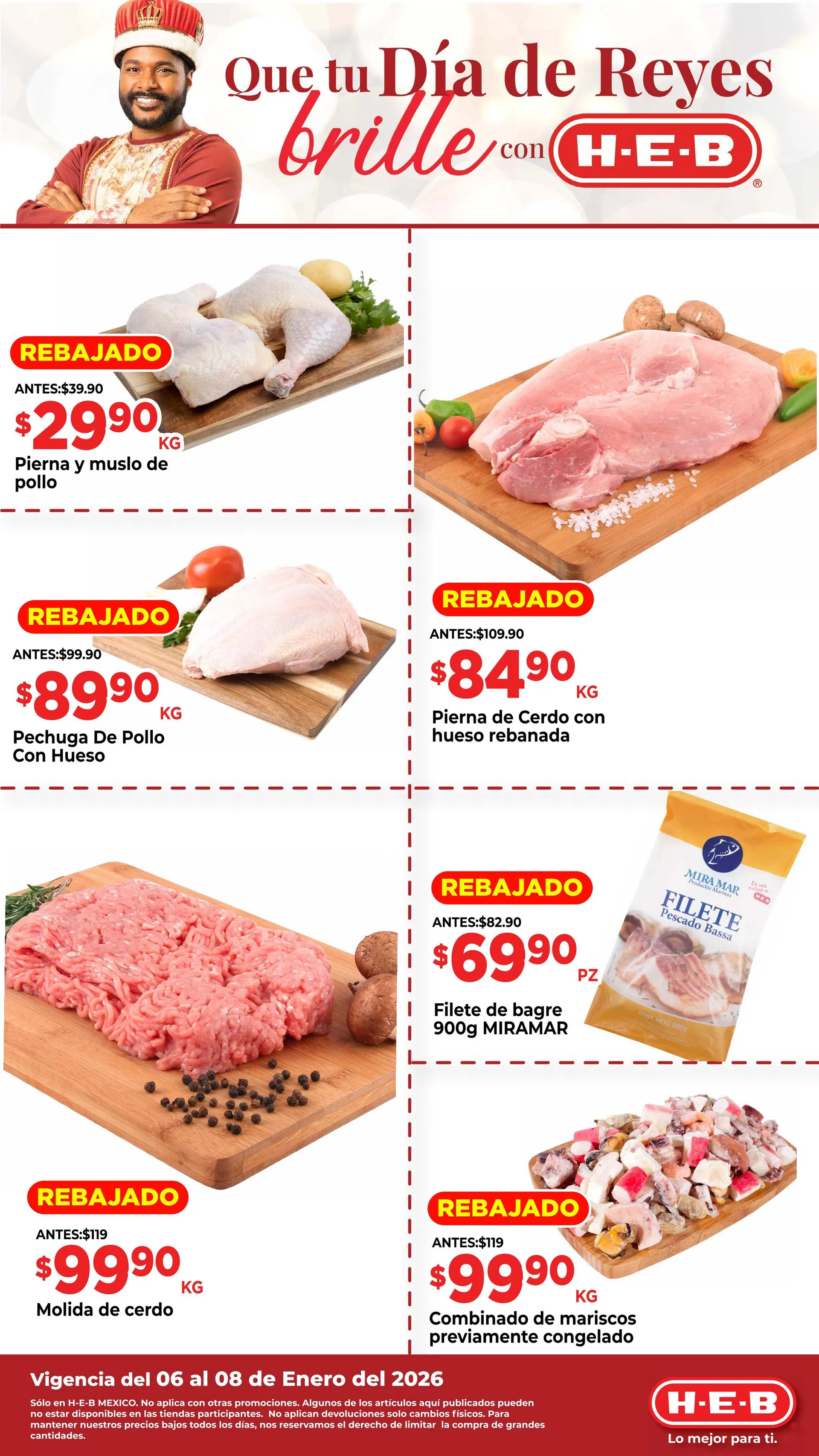 Catálogo de H-E-B Ofertas 6 de enero al 8 de enero 2026 - Pagina 1