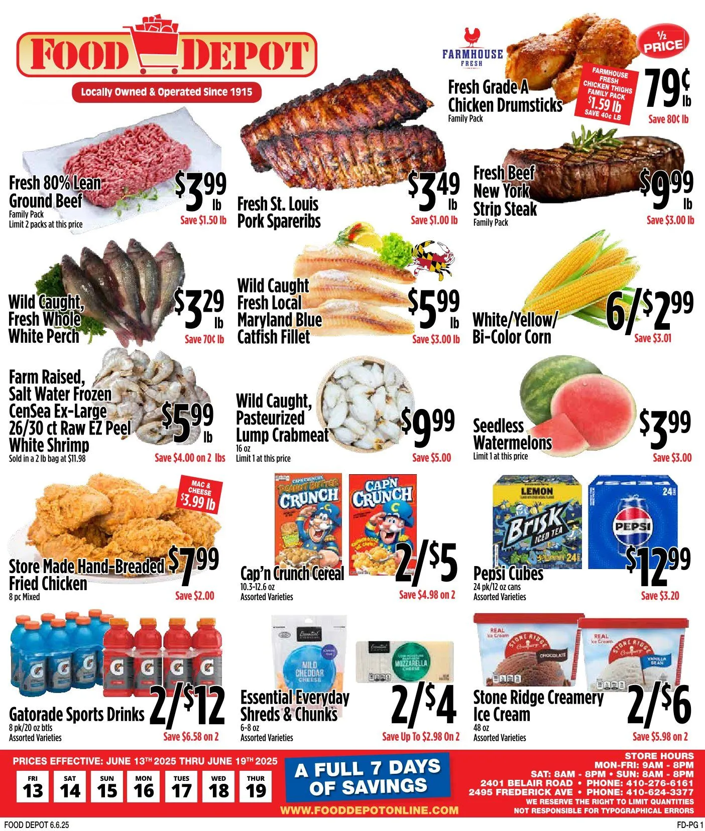 Weekly ad Food Depot sales from June 13 to June 19 2025 - Page 