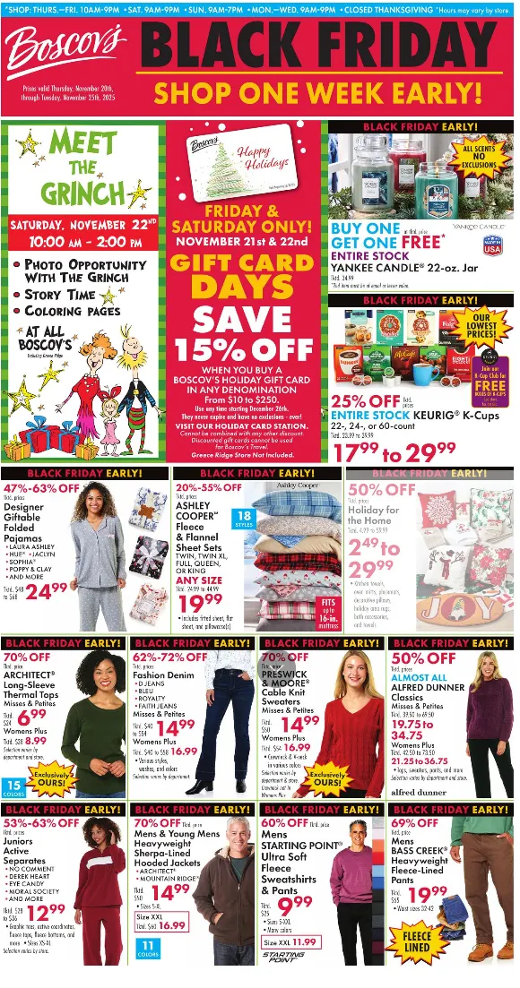 Weekly ad Boscov's Sales from November 20 to November 25 2025 - Page
