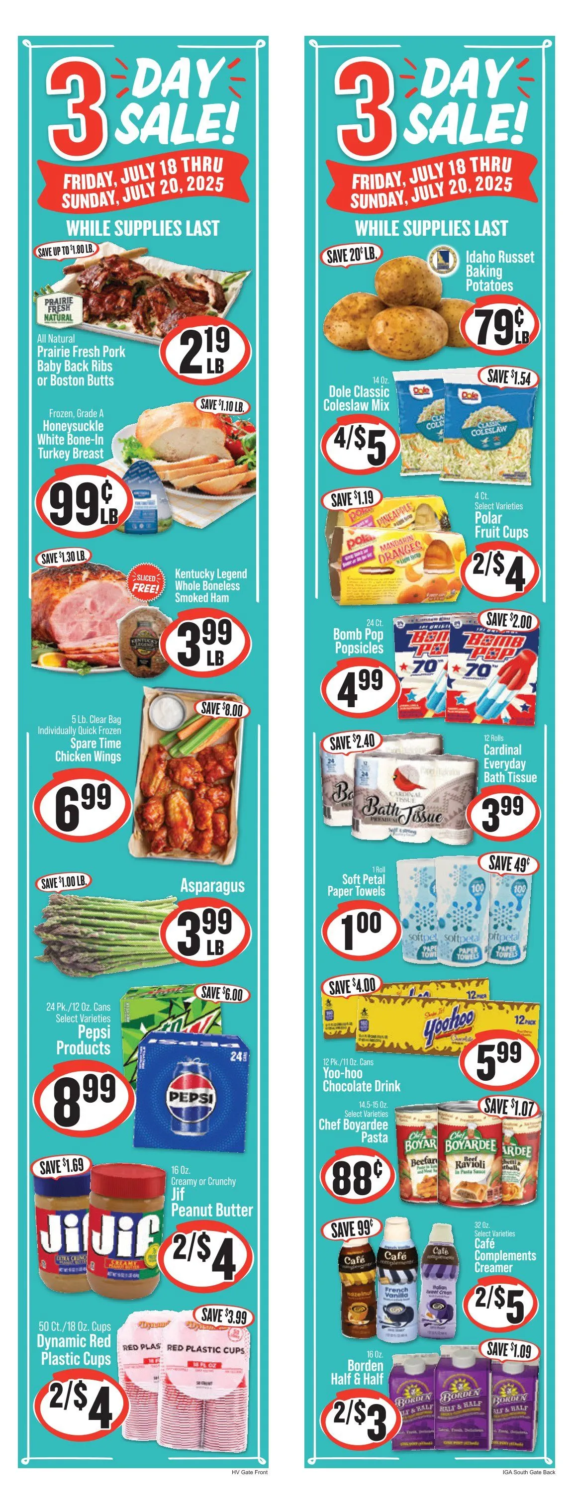 Weekly ad Hometown Market Sales from July 16 to July 22 2025 - Page