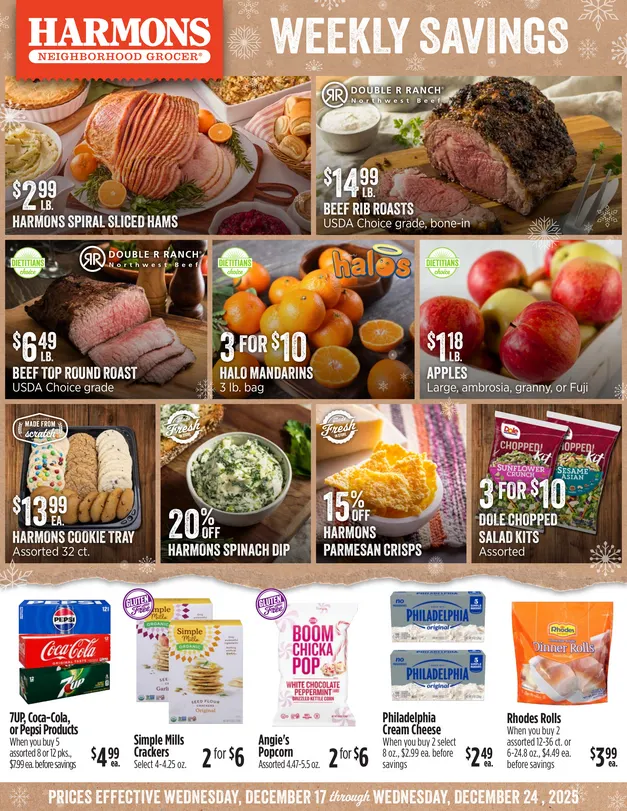 Weekly ad Harmons Sales from December 17 to December 25 2025 - Page 