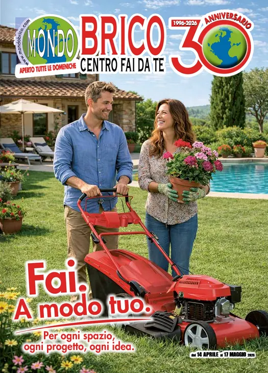 Volantini Mondo Brico da 14 aprile a 17 maggio di 2026 - Pagina del volantino 