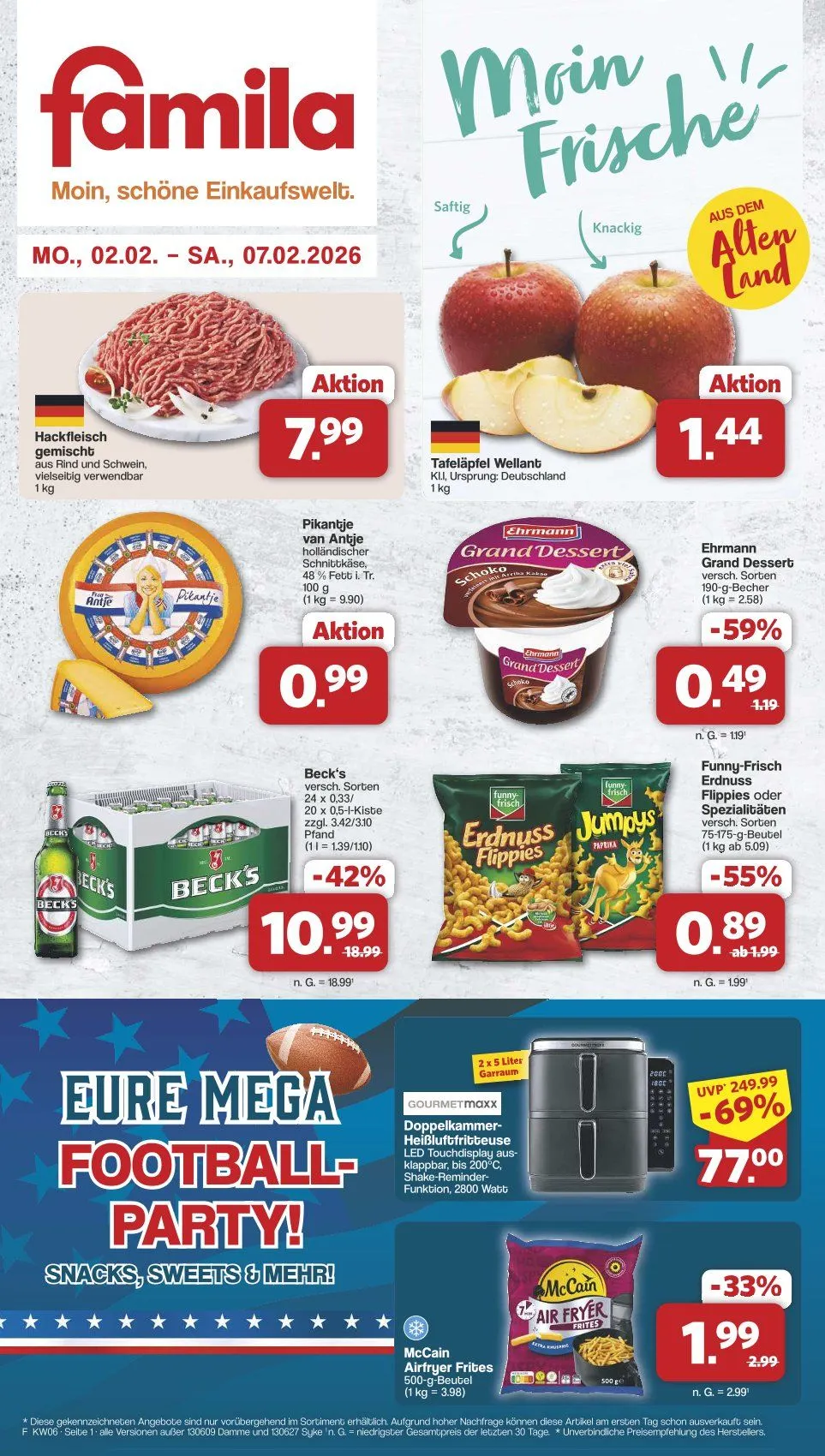  Famila Prospekte  von 2. Februar bis 7. Februar 2026 - Prospekt seite 