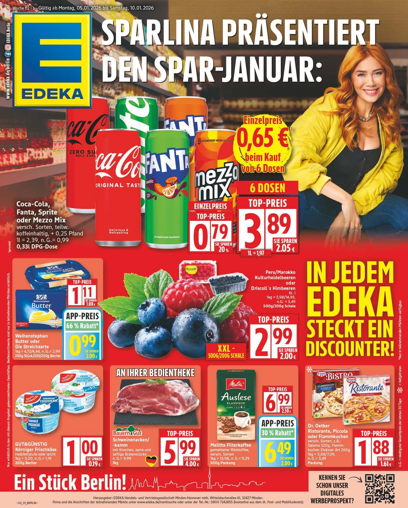 Edeka Angebote von 5. Januar bis 10. Januar 2026 - Prospekt seite