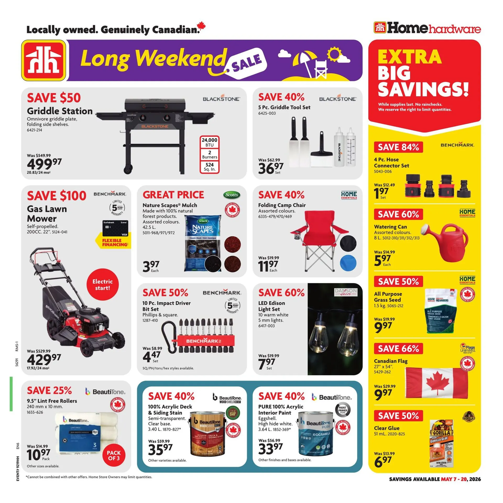 Home Hardware Sales from May 8 to May 14 2026 - flyer page 1