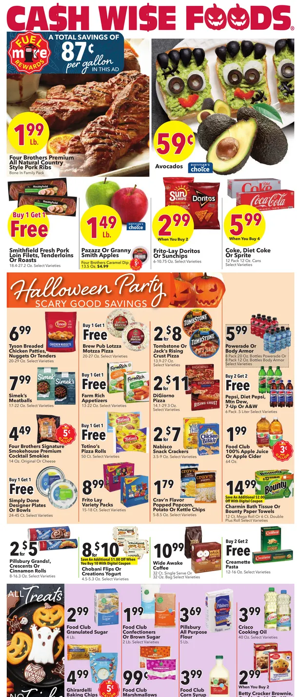 Weekly ad Cash Wise Sales from October 29 to November 4 2025 - Page 