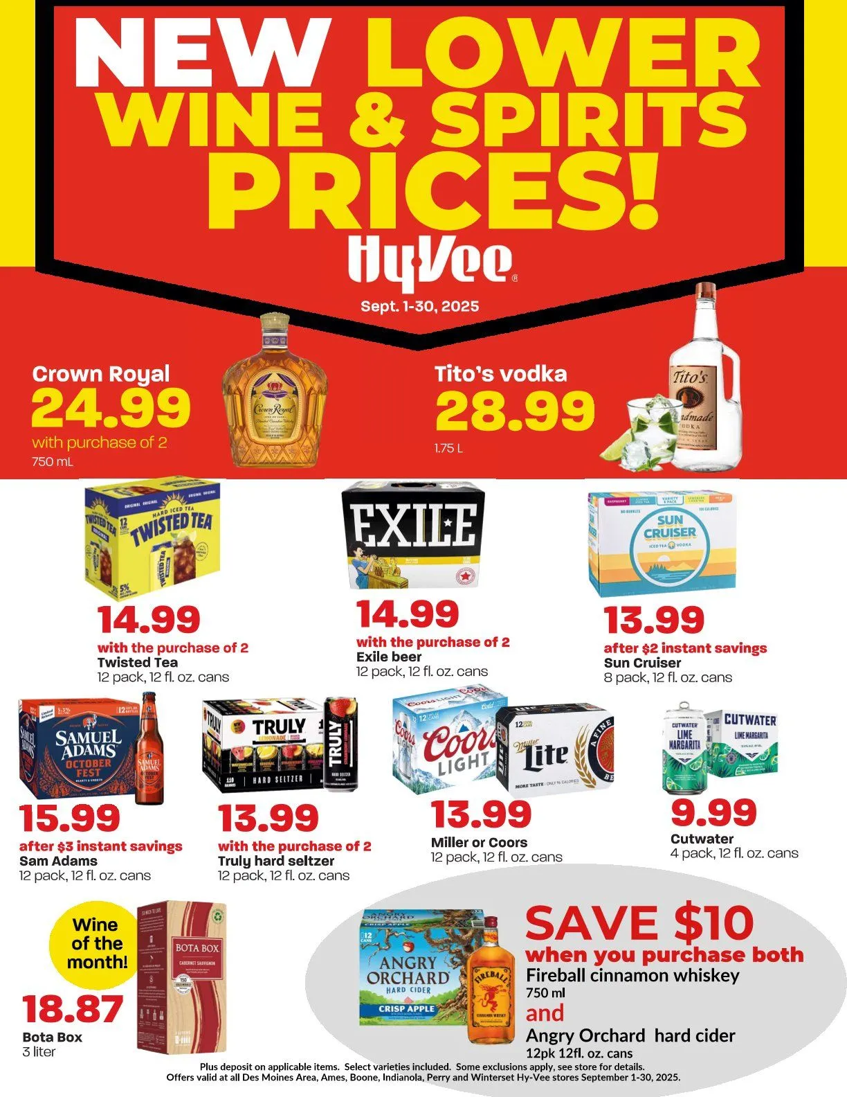 Weekly ad HyVee from September 1 to September 30 2025 - Page 