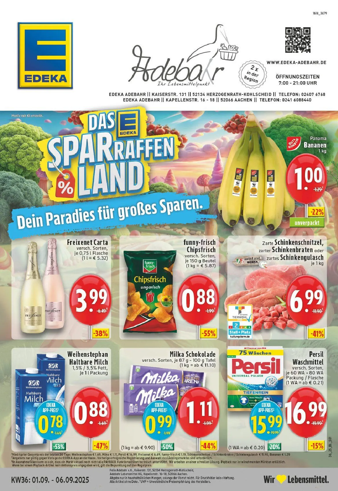 Edeka Prospekte von 1. September bis 6. September 2025 - Prospekt seite 
