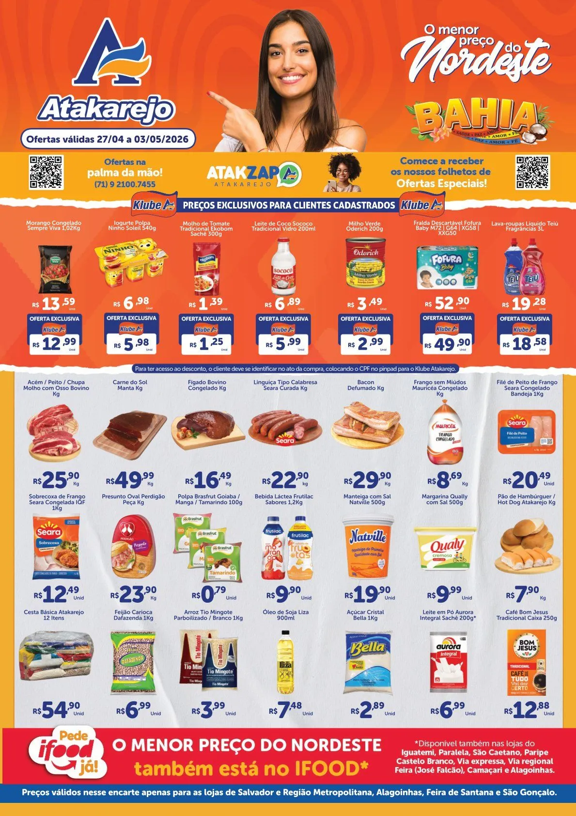 Encarte de Folhetos Atakadão Atakarejo 23 de abril até 3 de maio 2026 - Pagina 