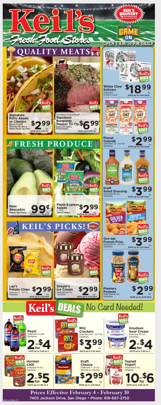 Weekly ad Keil's Fresh Food Stores Sales from February 4 to February 10 2026 - Page 