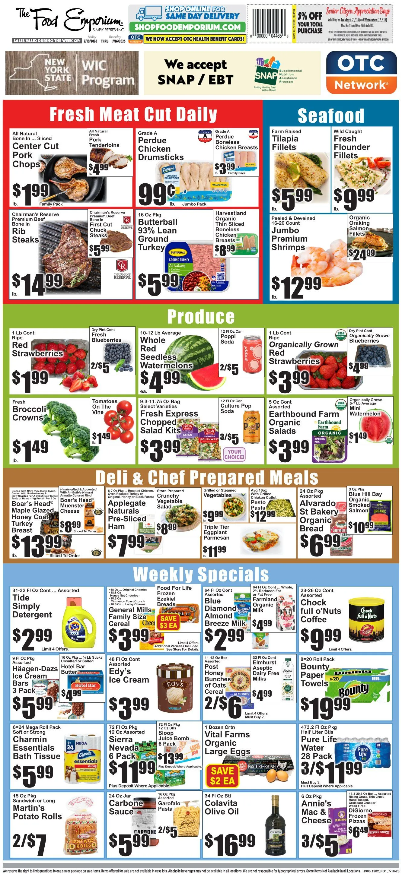 Weekly ad The Food Emporium Sales from July 10 to July 16 2026 - Page