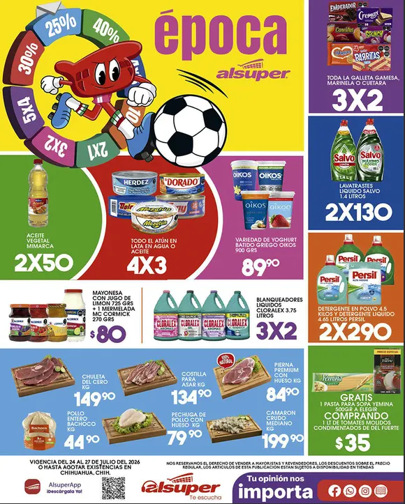 Catálogo de Alsuper Ofertas 24 de julio al 28 de julio 2026 - Pagina 