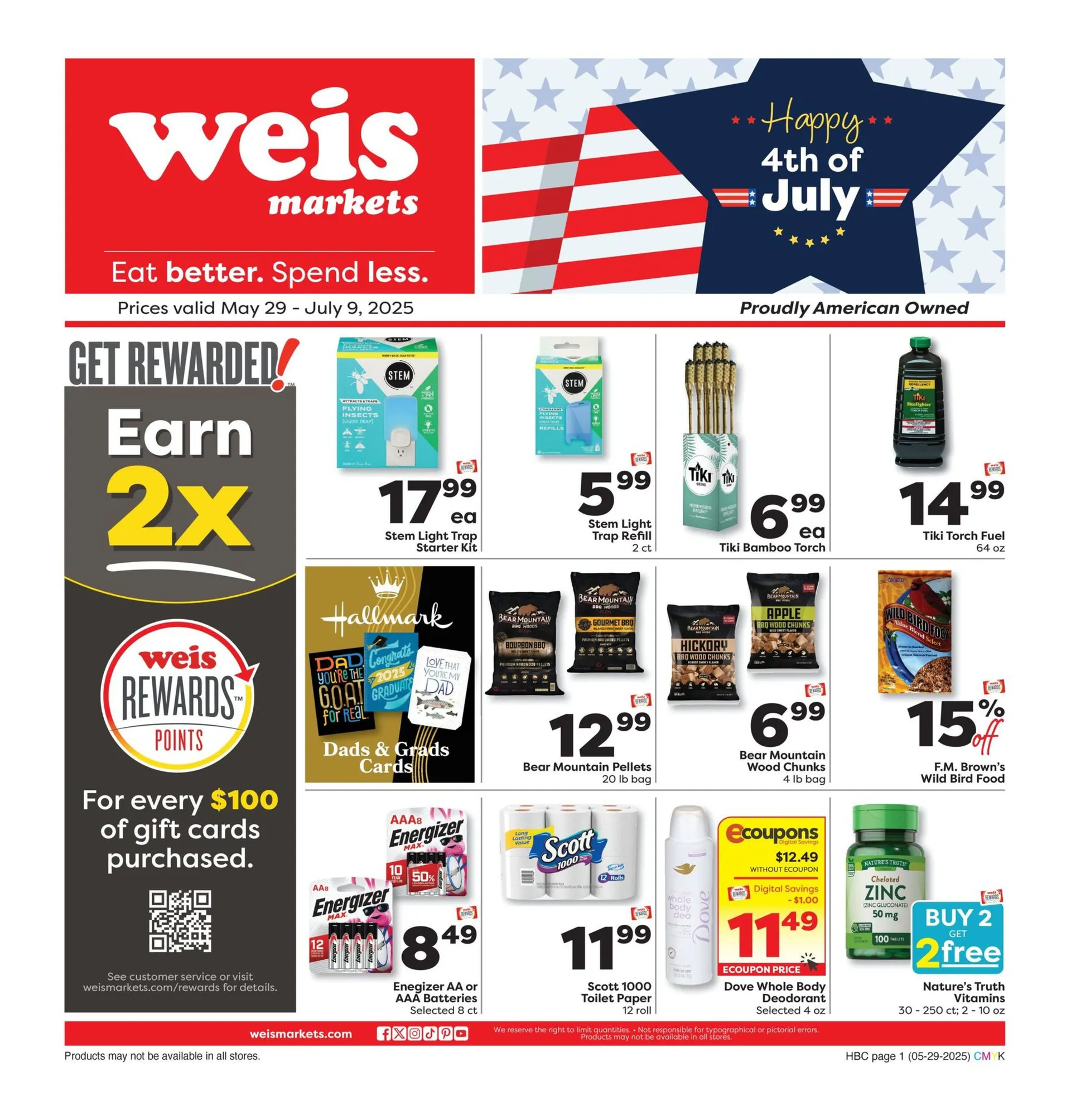 Weekly ad Weekly ads from May 29 to July 11 2025 - Page 1