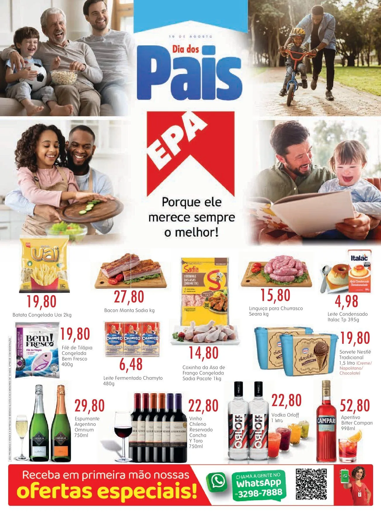 Encarte de Folhetos EPA 7 de agosto até 20 de agosto 2025 - Pagina 1