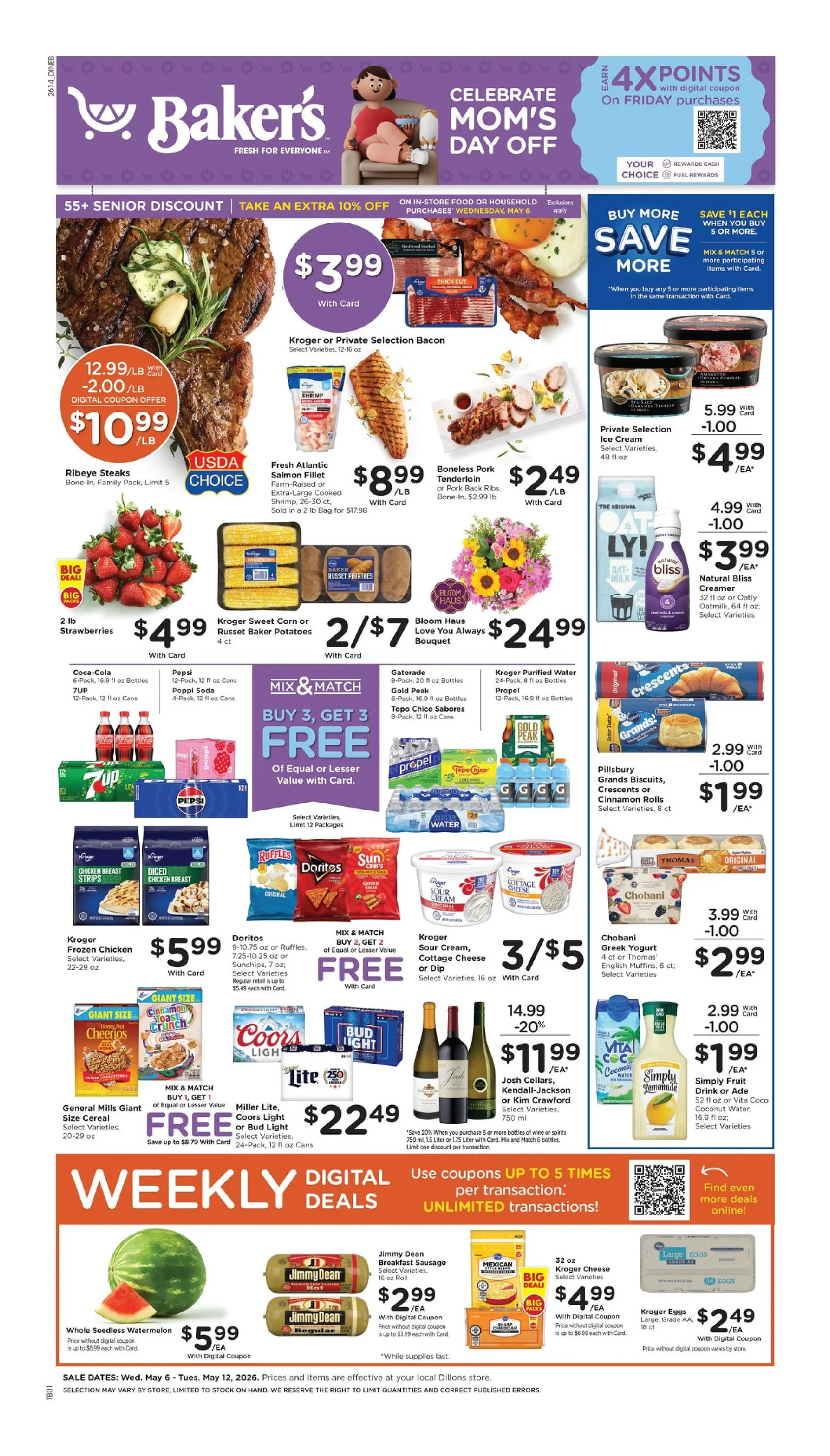 Weekly ad Baker's Sales from May 6 to May 12 2026 - Page 1