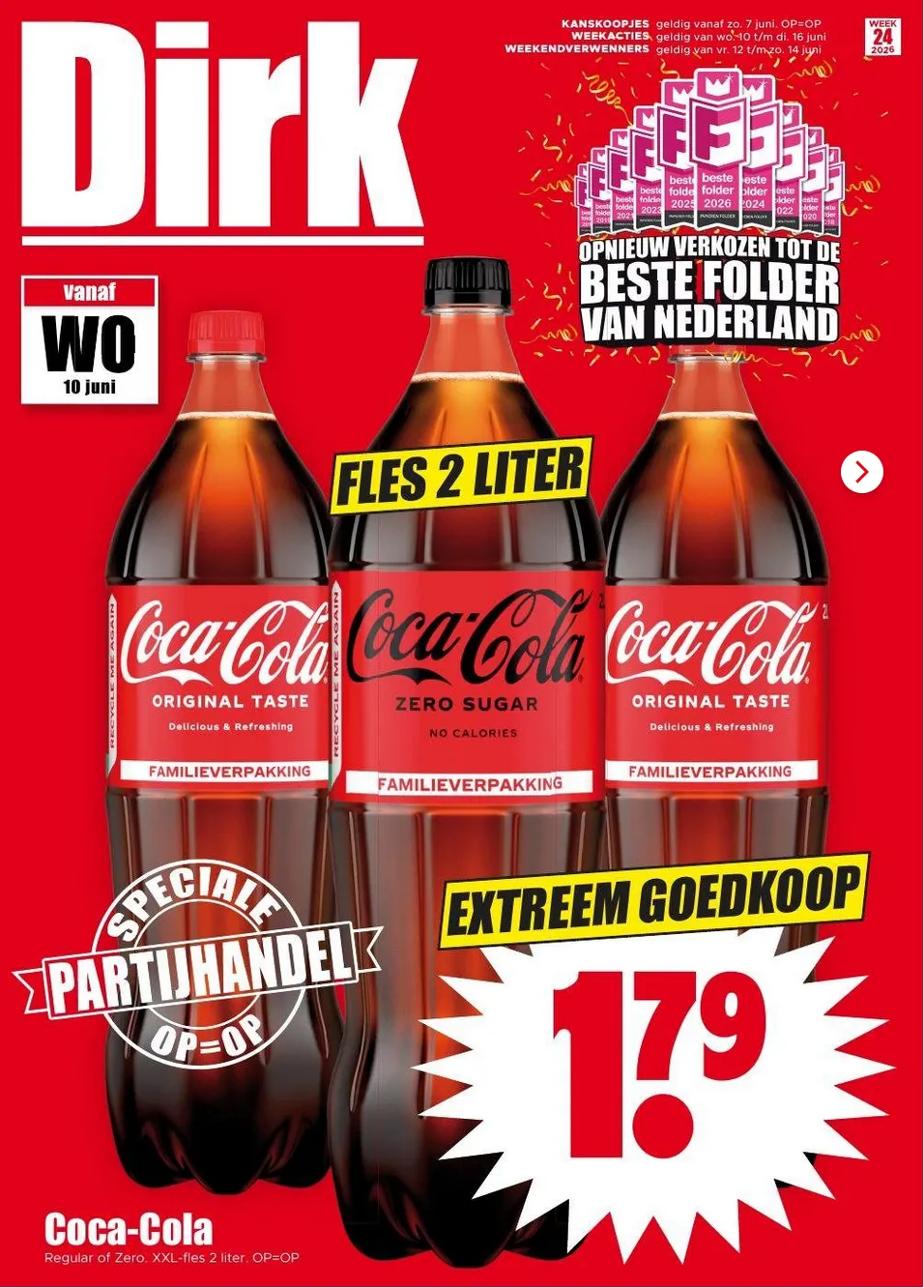  Dirk Folders van 15 juni tot 16 juni 2026 - Folder pagina 1
