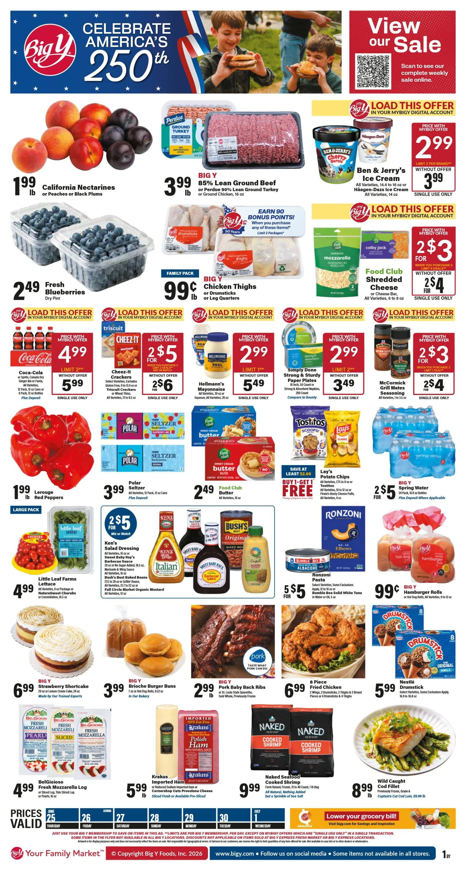 Weekly ad Big Y  Sales from June 25 to July 1 2026 - Page 