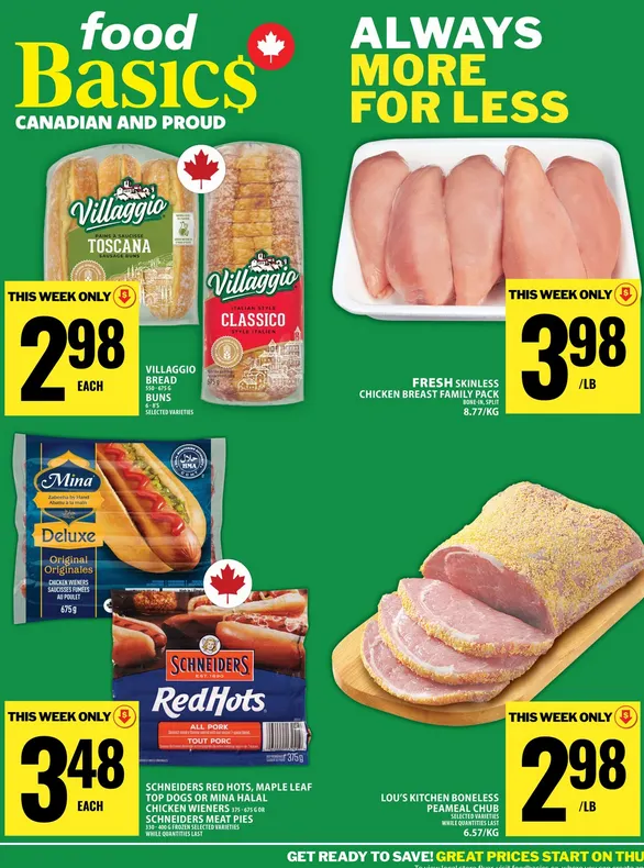 Food Basics Sales from April 9 to April 15 2026 - flyer page