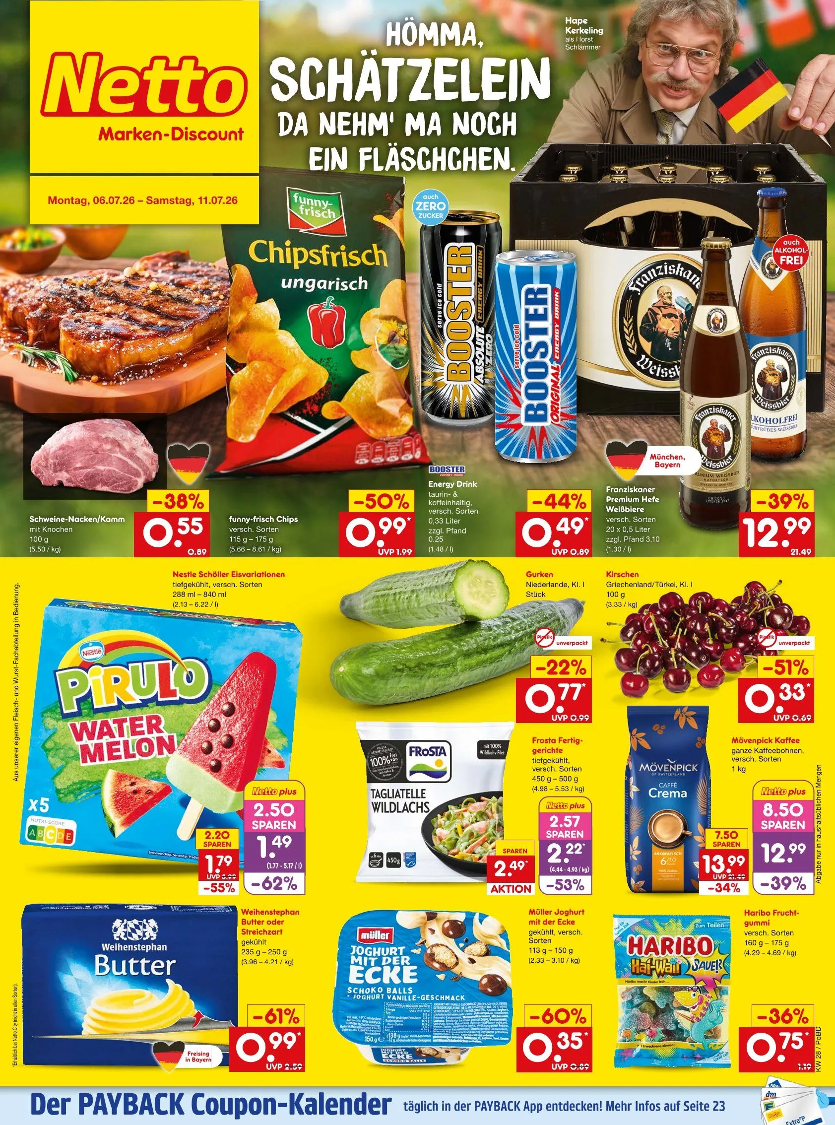 Netto Marken-Discount Folder van 6 juli tot 12 juli 2026 - Folder pagina 1