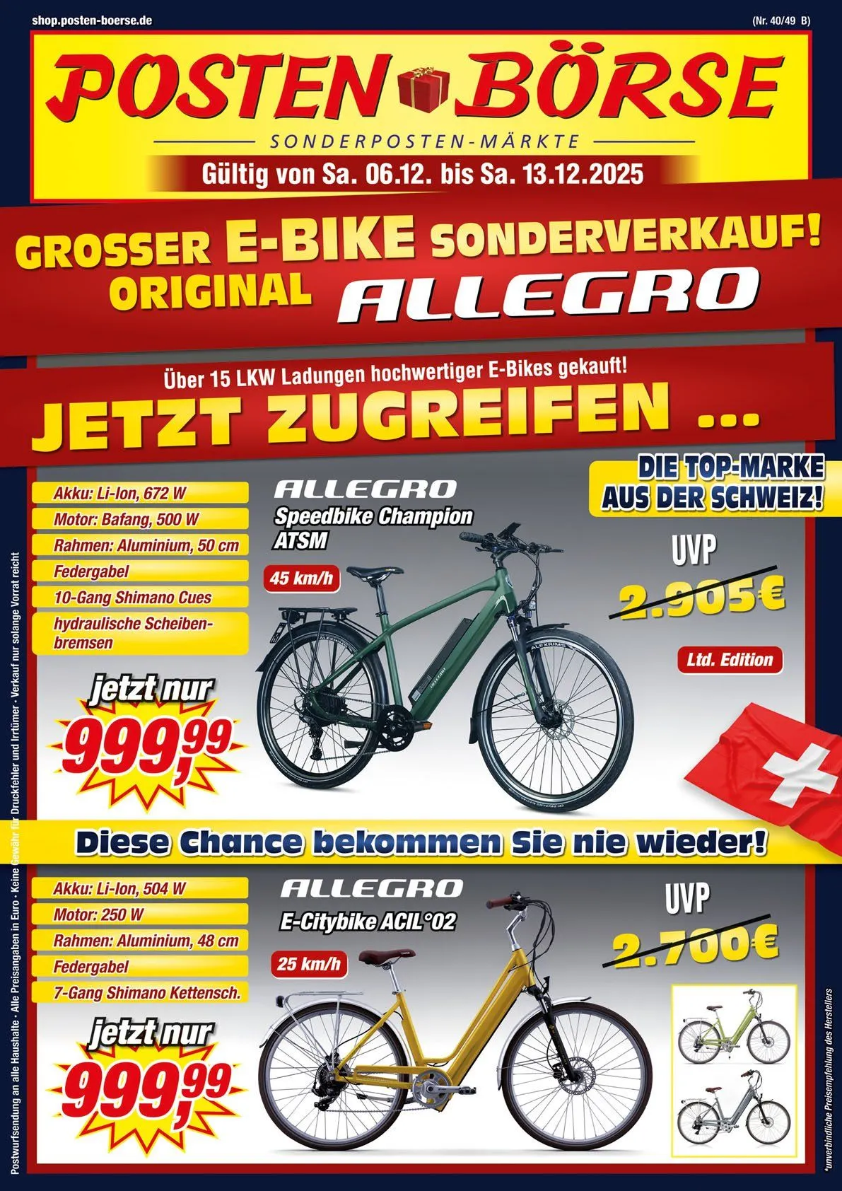 Posten Borse Angebote von 6. Dezember bis 13. Dezember 2025 - Prospekt seite 1