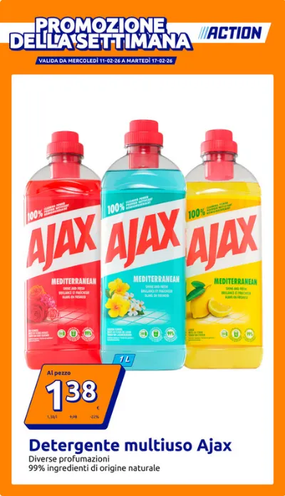 Action Volantino da 11 febbraio a 17 febbraio di 2026 - Pagina del volantino 