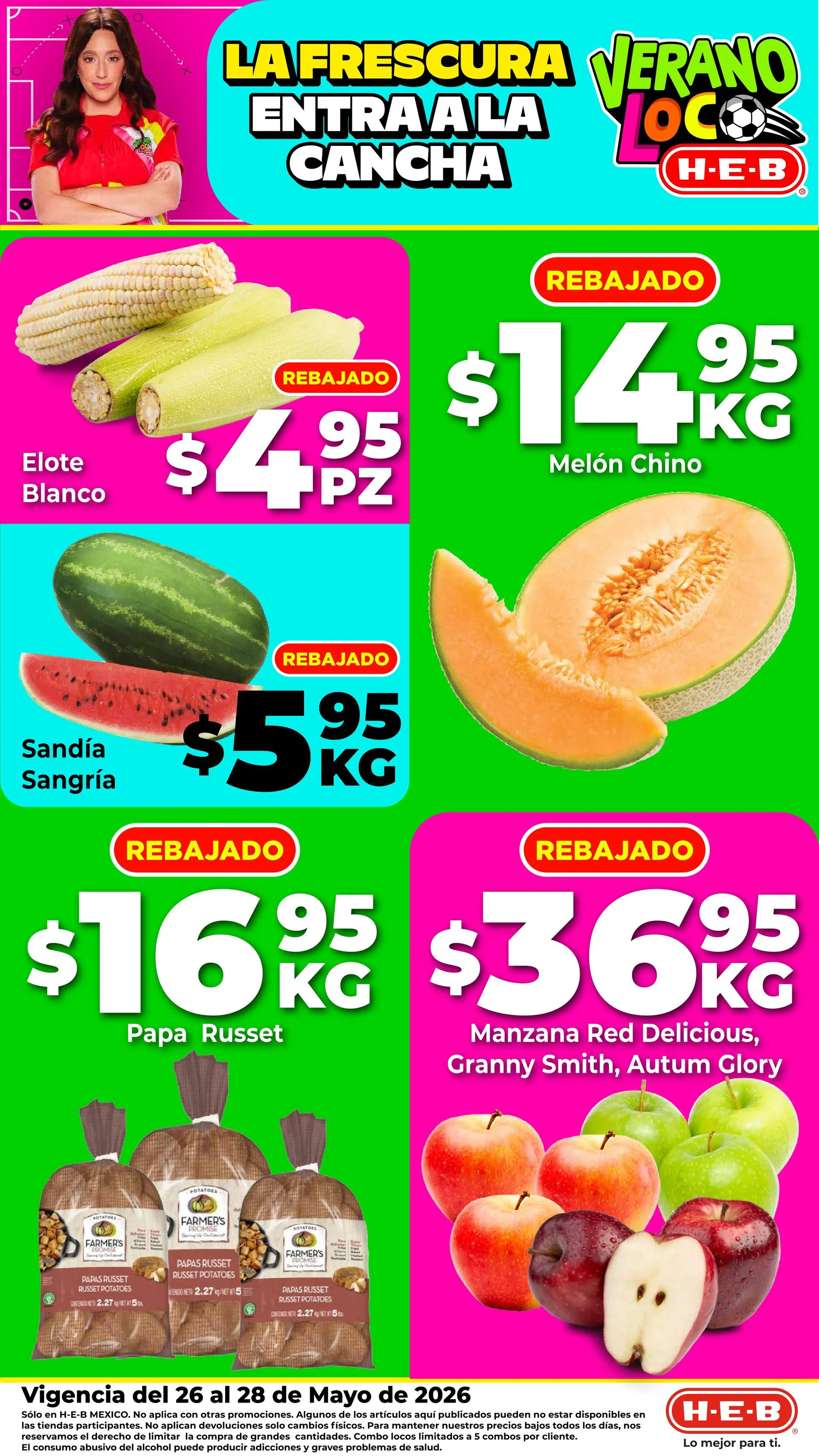 Catálogo de H-E-B Ofertas  26 de mayo al 28 de mayo 2026 - Pagina 