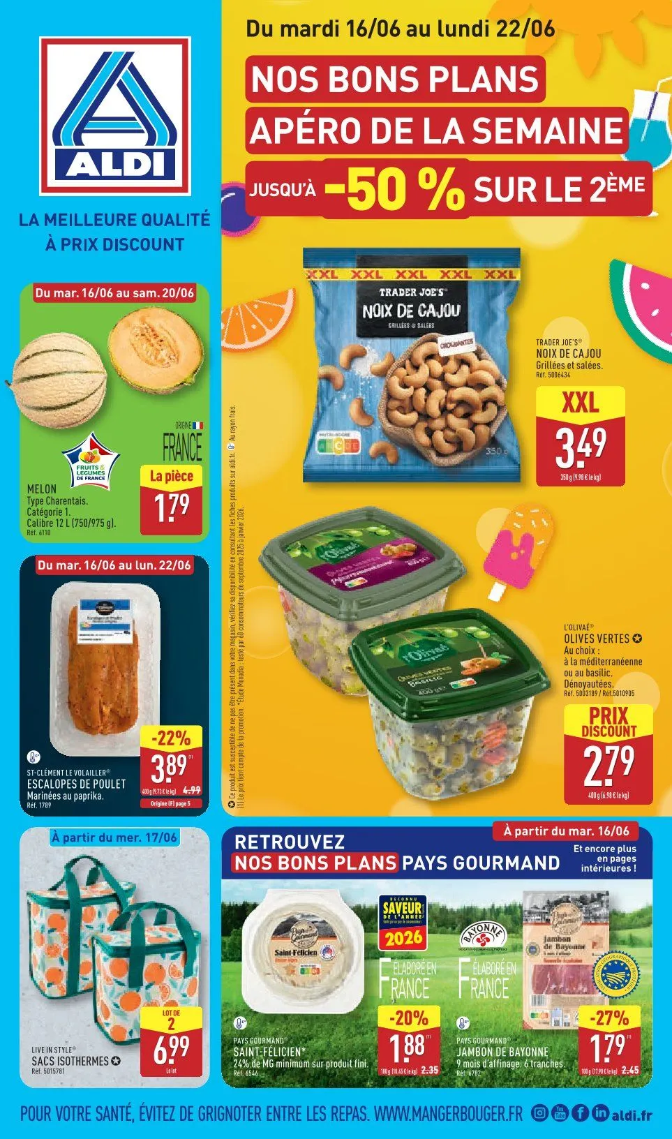 Catalogues ALDI du 16 juin au 22 juin 2026 - Catalogue page 1