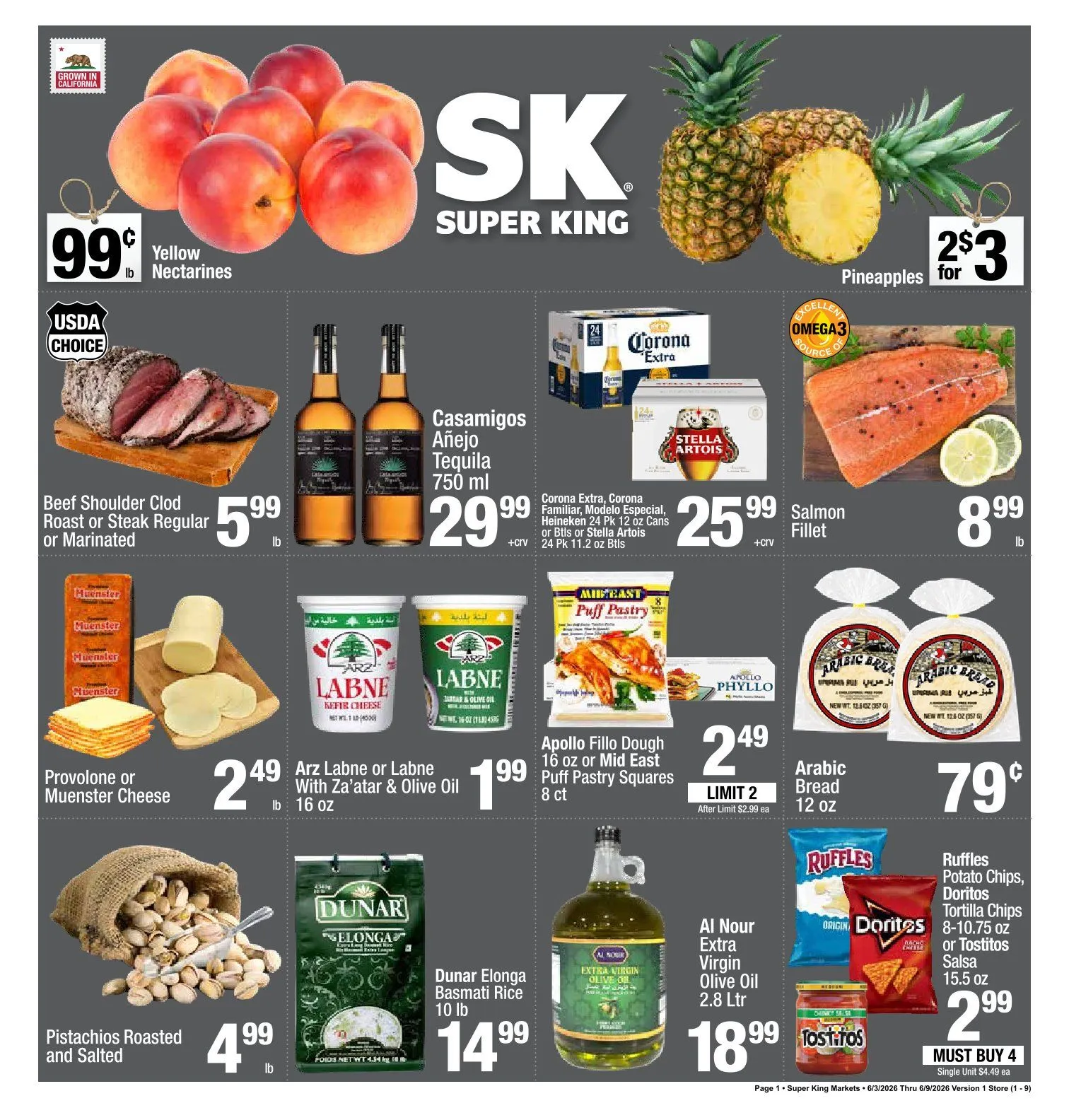 Weekly ad Super King Markets Sales from June 6 to June 9 2026 - Page 
