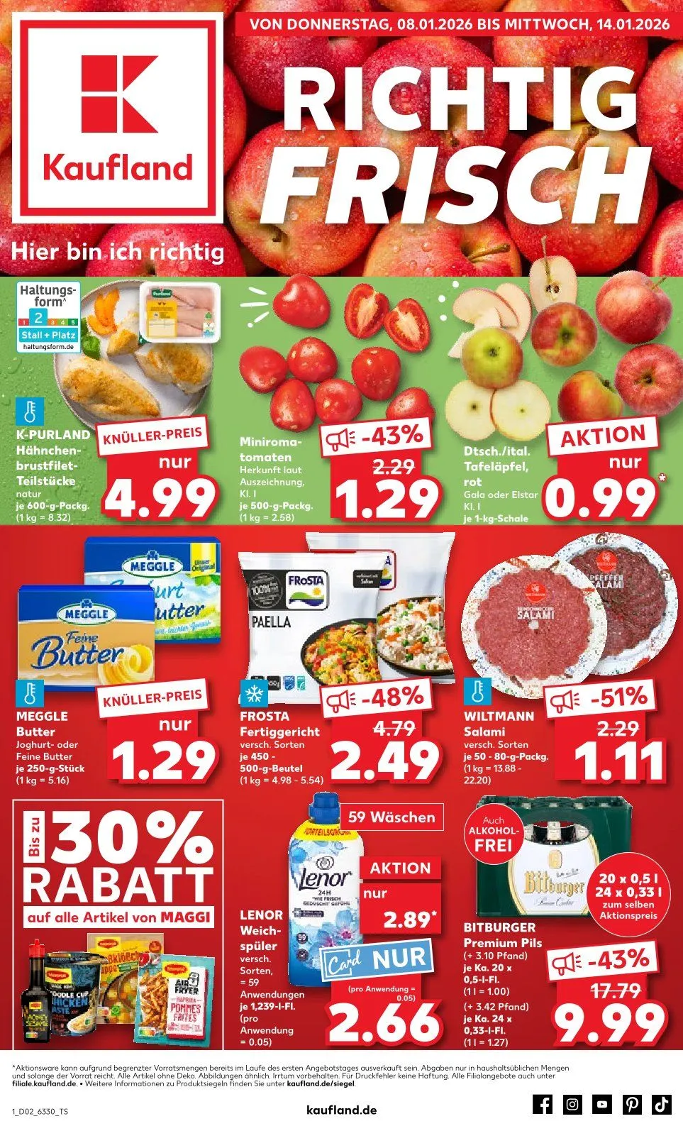Kaufland Duitsland prospeckt van 8 januari tot 14 januari 2026 - Folder pagina 