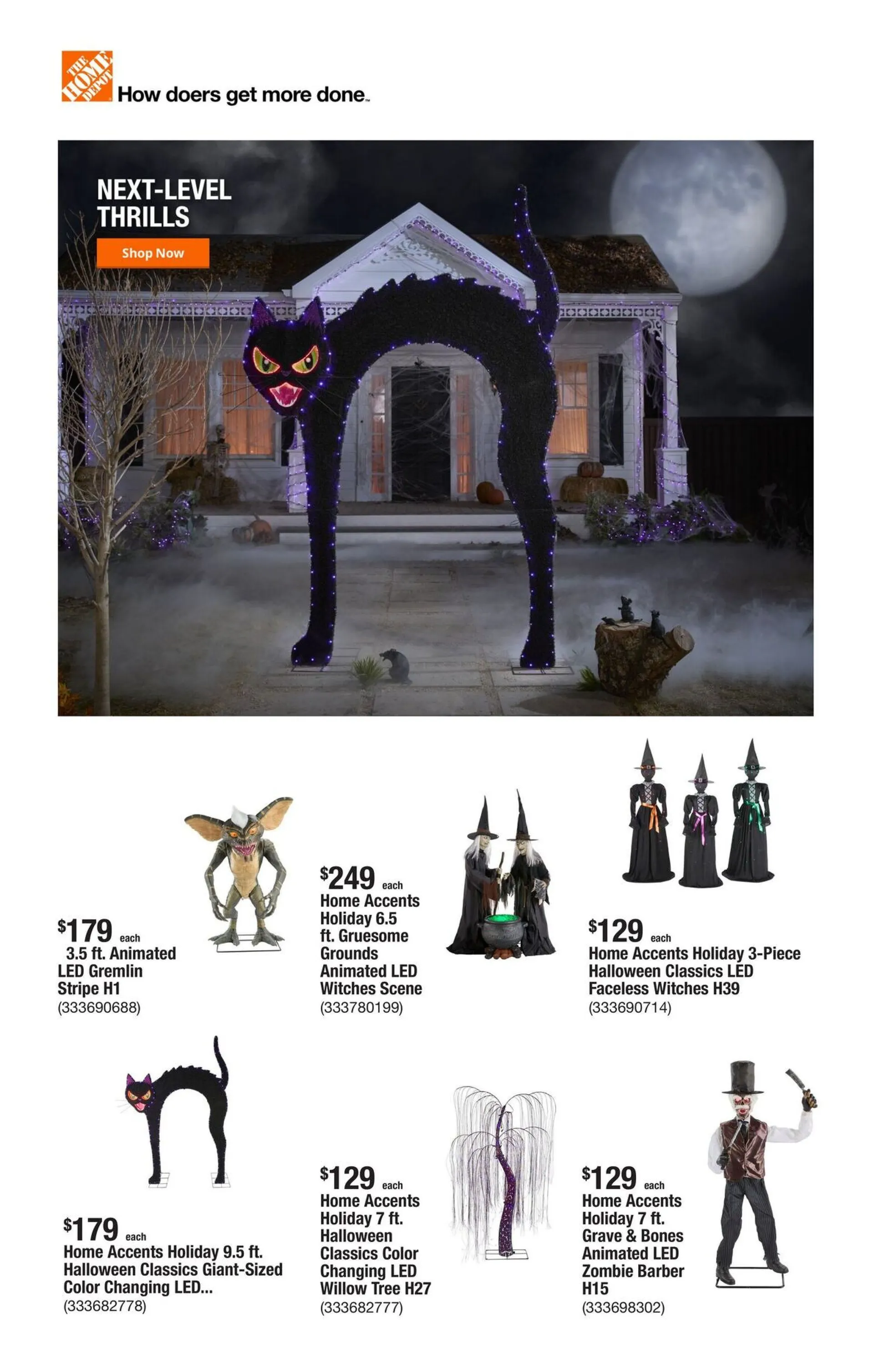 Weekly ad THE HOME DEPOT Sales from September 25 to September 30 2025 - Page 1
